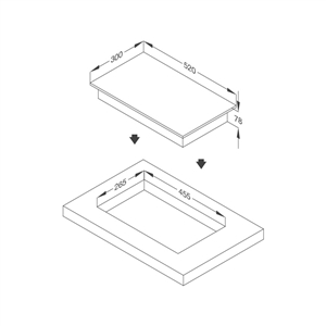 Bếp Gas Domino Malloca DG 02